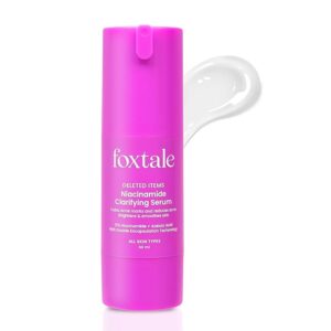 Foxtale 12% Niacinamide Face Serum with Azelaic Acid for Oil Control & Brightening | Reduces Acne, Blemishes & Acne Marks