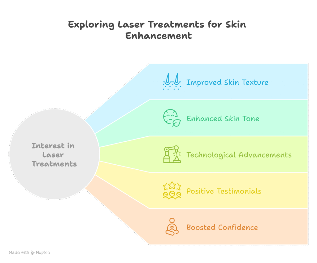 Exploring laser treatment for skin treatment